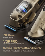 VGRPRO Hair Clippers for Men Professional, Cordless Clipper and Trimmer Set