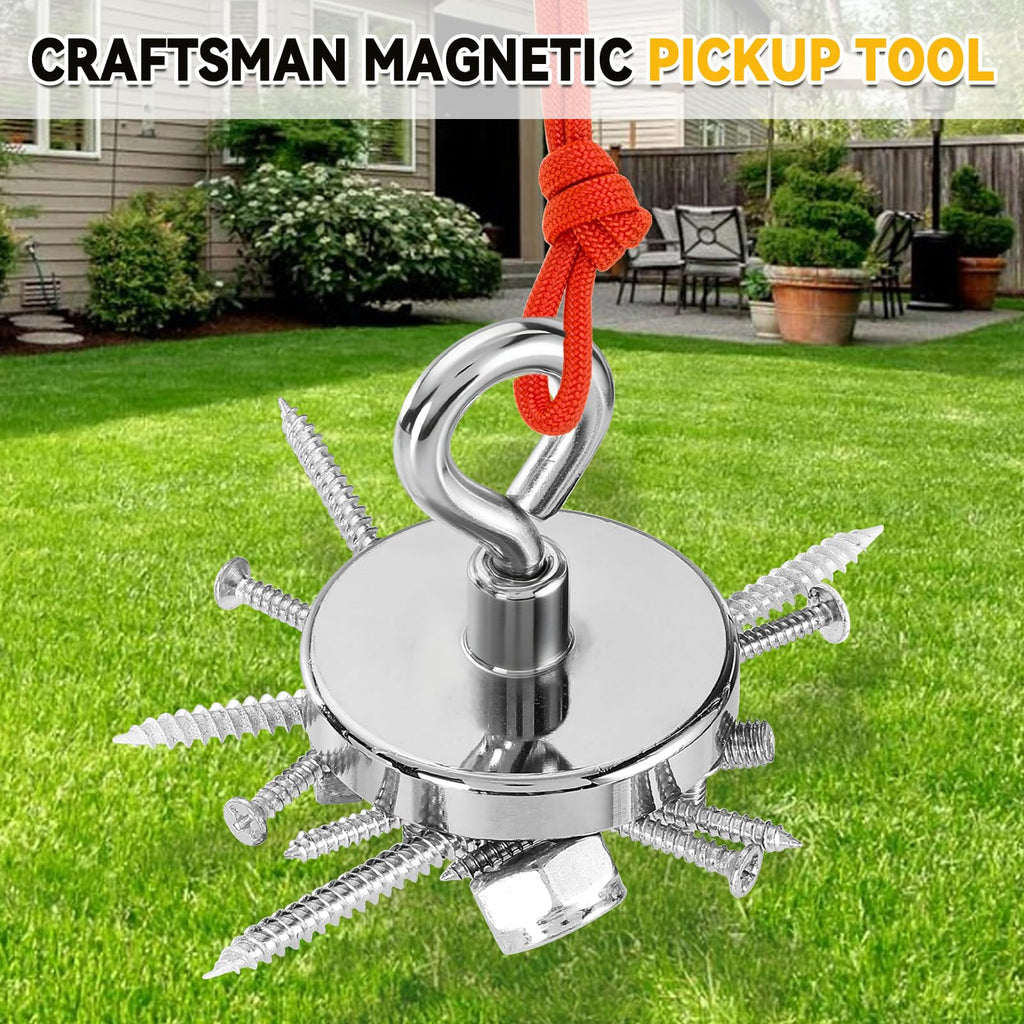 DIYMAG Fishing Magnet, 2 Inch 350 Lbs Large Strong Magnets for Lifting