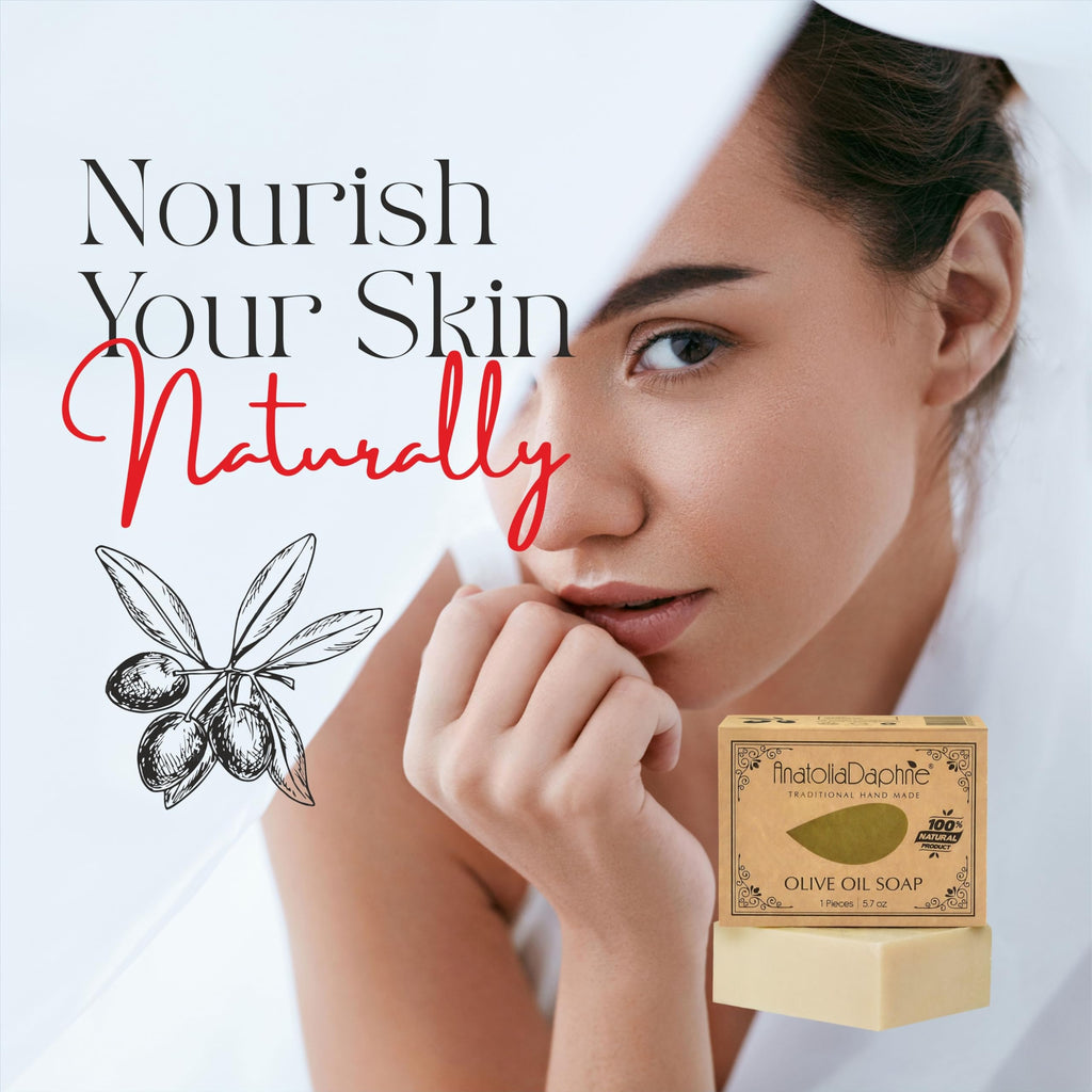 Olive Oil Soap Bar - Handmade 100% Pure Natural & Vegan - 5.3 oz Each Bar (9 Bars)