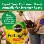 Miracle-Gro Potting Mix, 16 qt. (2-Pack)