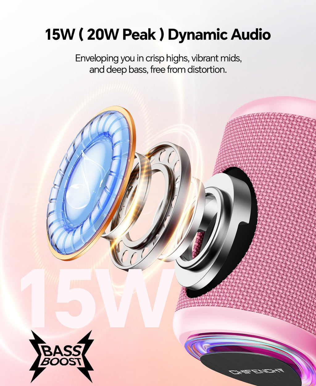 Portable Bluetooth Speaker Gift Ideas: Outdoor Travel Essentials Waterproof