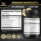 BMVINVOL Beet Root Capsules - Green Tea, Red Spinach, Ginseng, Black Pepper - 90 Count- 3 Month Supply