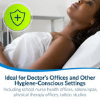 Avalon 701A Disposable Pillowcases, White, 21” Wide x 30” Long (Pack of 100) ― Single-Use Pillowcases ― Tissue with Poly Back to Help Prevent Leak-Through ― Pebble Embossed ― Medical Supplies