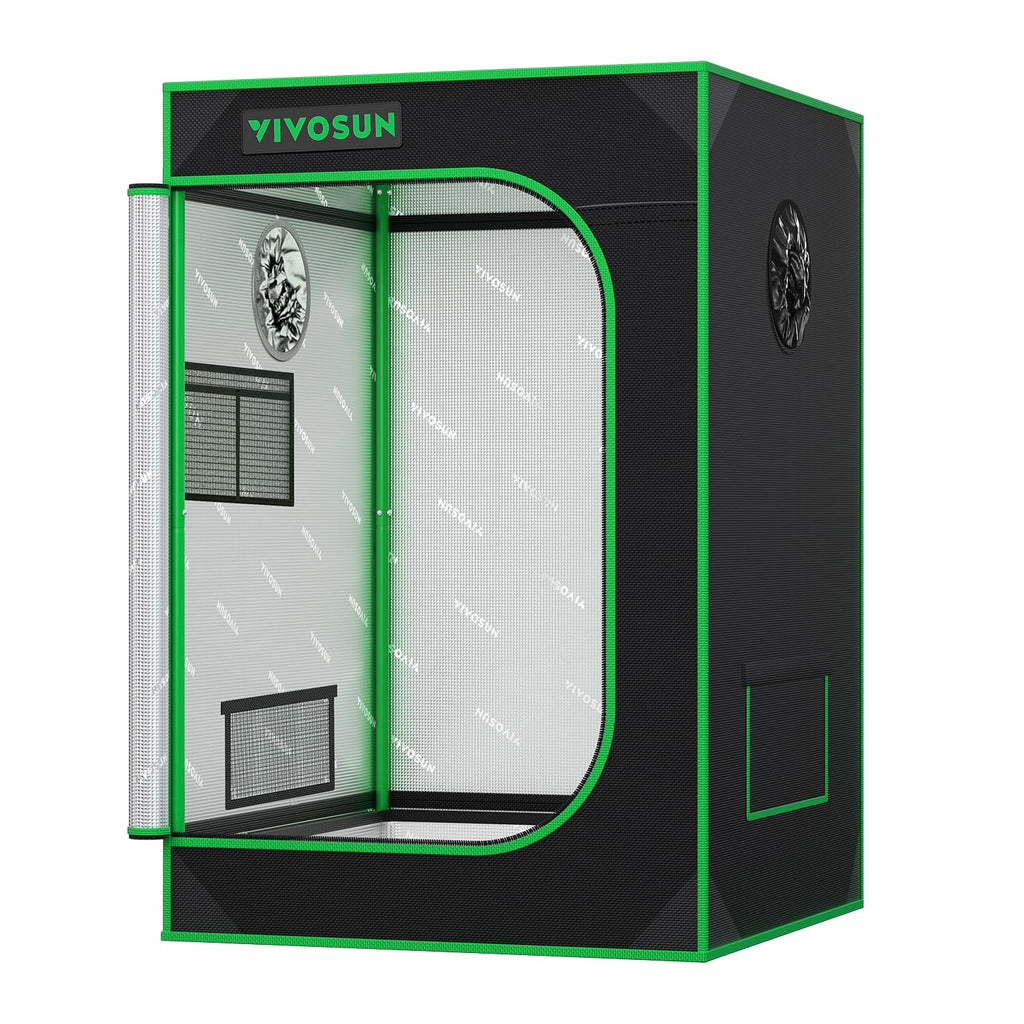 VIVOSUN S223 2x2 Grow Tent 24"x24"x36" Small Mylar Tent for Indoor Plants