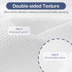 Ourmed Life Face Towels, 11"×9" Disposable Face Towel – Ultra-Soft, Thickened Facial Towelettes, Lint-Free Dry Wipes for Sensitive Skin, Ideal for Makeup Removal & Skincare (50 Count, 2 Pack)