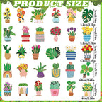 Landical 30/60 Pcs Cute Enamel Pins Bulk Plant Flower Animal Halloween Gothic Fall Pumpkin Cartoon Lapel Pin Brooches Jewelry Gift for Backpack Clothes Hats Accessories(30 Pcs,Plant)