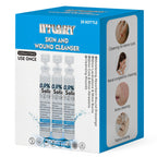 HTLARY Sterile Saline Solution, 20-Pack Skin and Wound Cleanser, 0.9% Sodium Chloride Wound Wash & Nasal Rinse