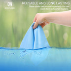 Eco-Fused Oversized Microfiber Cleaning Cloths XL - 5 Pack - 12 x 12 - Double-Sided - Microfiber & Suede for Smartphones, LCD TV, Tablets, Laptop, Camera Lenses & Other Surfaces