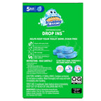 Scrubbing Bubbles Continuous Clean Toilet Drop-Ins, Automatic Blue Toilet Bowl Cleaner, Septic-Safe Tank Tablets Remove Hard Water Minerals & Limescale, Stain & Smell Protection, 5 Count (Pack of 1)