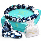 Conscious Items Exotic Orca Agate Deep Healing Bracelet for Women & Men