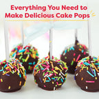 Baketivity DIY Cake Pop Kids Baking Kit with Pre-Measured Ingredients