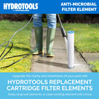 SWIMLINE HYDROTOOLS 5-Pack Above-Ground Pool Cartridge Filter Replacement, 8 Sq Ft Element