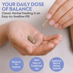 D’AO Labs Six Ingredient Pill with Rehmannia - Liu Wei Di Huang Wan - Herbal Capsules. 100 Capsules.