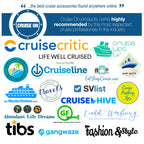 Cruise Approved Power Strip Foldable, Non Surge Protector Travel Power Strip, Multi Plug, 6 Outlets, 2 USB-A, 1 USB-C, & 3 AC Outlet for Carnival, Celebrity, Princess, & Major Lines in 2026 & 2027