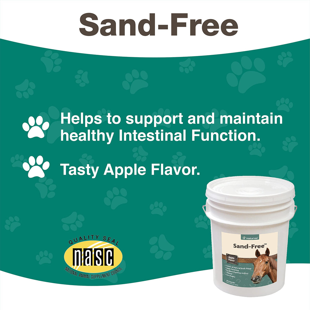 NaturVet Sand Free Apple Flavor for Horses 15lb Powder