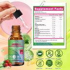 AREDS 2 Formula Liquid Drops, Advance 11-in-1 Eye Vitamins Lutein and Zeaxanthin Supplements w. Bilberry Eyebright Omega-3 for Vision Retina Macular Health, Areds Plus Multivitamin for Adult & Senior