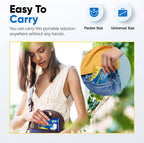 Traletry Toilet Seat Covers Disposable Flushable Travel Pack of 200, XL Biodegradable Paper Toilet Seat Covers for Adults & Kids, Public Restroom, Airplane & Camping Travel Essentials