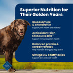 Blue Buffalo Life Protection Formula Chicken Senior 7+ Dry Dog Food, 15 lb