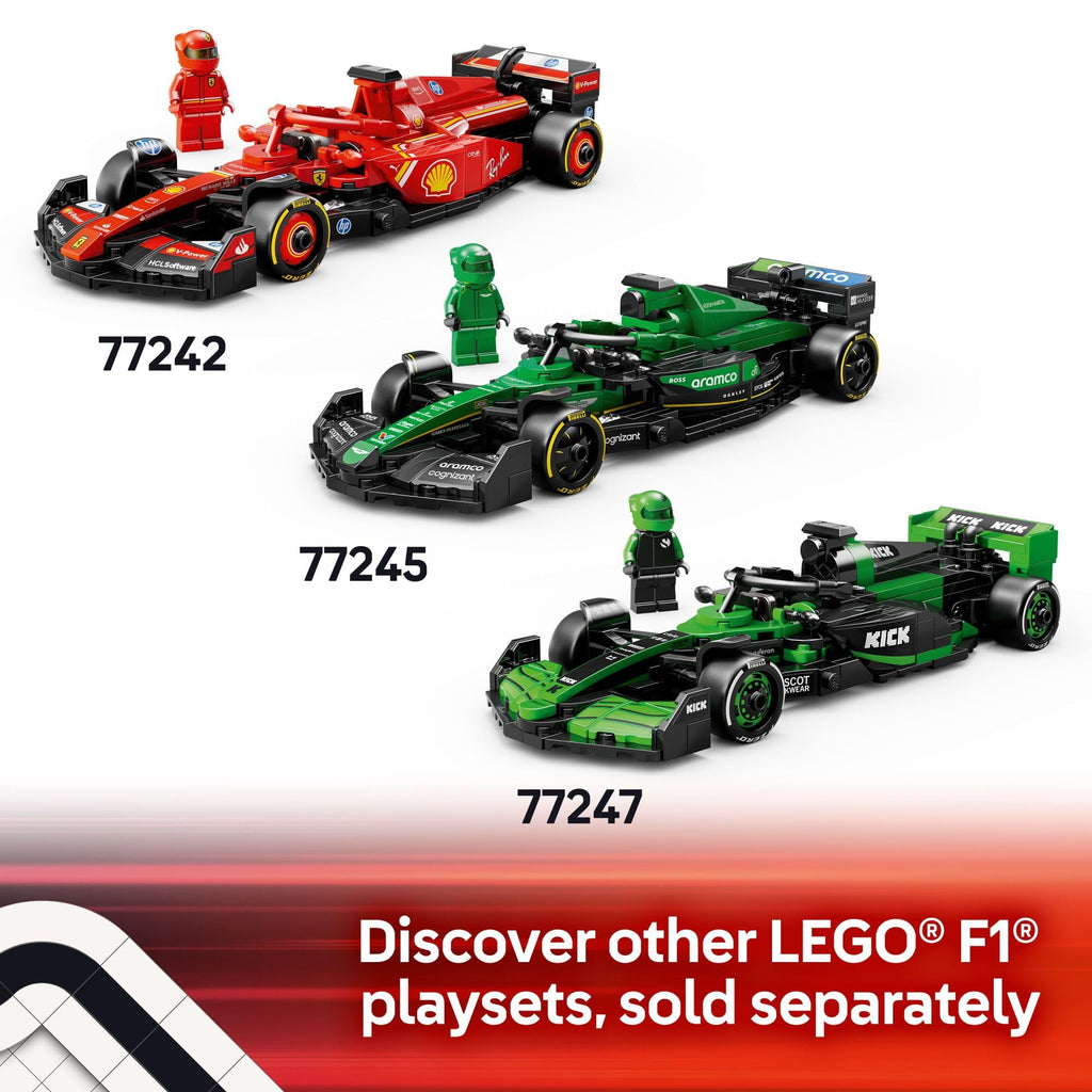 LEGO Speed Champions Williams Racing FW46 F1 Race Car Toy - Building Set for Kids, Boys & Girls, Ages 10+ - Toy Car for F1 Fans - Gift Idea for Birthday - 77249