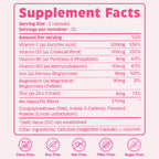 My Happy Flo Period Relief Supplement – Cramp Relief, Heavy Periods & Irregular Period Support, Bloating & Fibroid, Gentle Iron, DIM, Magnesium, Vitamin D3, Plant-Based PMS & Hormone Support | 60 Caps