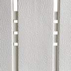 ARRYNTHEON Landscape Edging Kit 6.7 in Tall Decorative Double-Sided Wood-Look Fence Garden Border, Flower Bed Edging with 30 Anchoring Spikes, 13.9 Foot Kit (White)