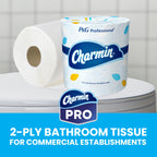 Charmin For Commercial Use Toilet Paper, Individually Wrapped, 2-Ply Standard Roll, 75 Rolls/Case, 450 Sheets/Roll
