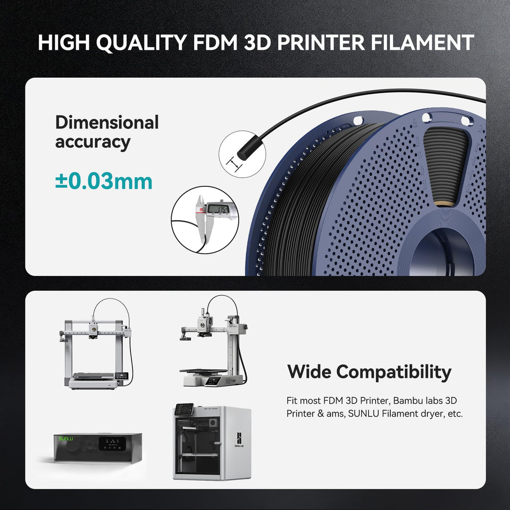 SUNLU TPU Filament 1.75mm, 95A Flexible 3D Printer Filament, Soft TPU 1kg Spool (2.2 lbs), Dimensional Accuracy +/- 0.03mm, Fit Most FDM Printer (White 2-Pack)