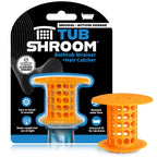 TubShroom Bathtub Drain Hair Catcher – In-Drain Tub Strainer & Clog Prevention Protector, Fits Standard 1.4”–1.75” Tub Drains, Easy Clean, Captures Human & Pet Hair out of Sight (Orange)
