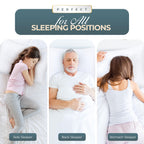 Utopia Bedding Bed Pillows for Sleeping King Size (White), Set of 2, Down Alternative Pillow for Sleeping, Cooling Hotel Quality Pillow Set for Back, Stomach or Side Sleepers