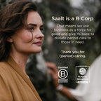 Saalt Menstrual Disc - Soft, Flexible, Reusable Medical-Grade Silicone - Wear 12 Hours - Removal Notch - Two Sizes - Menstrual Cup or Tampon Alternative - Made in USA - Lasts 10 Years (Blue, Regular)