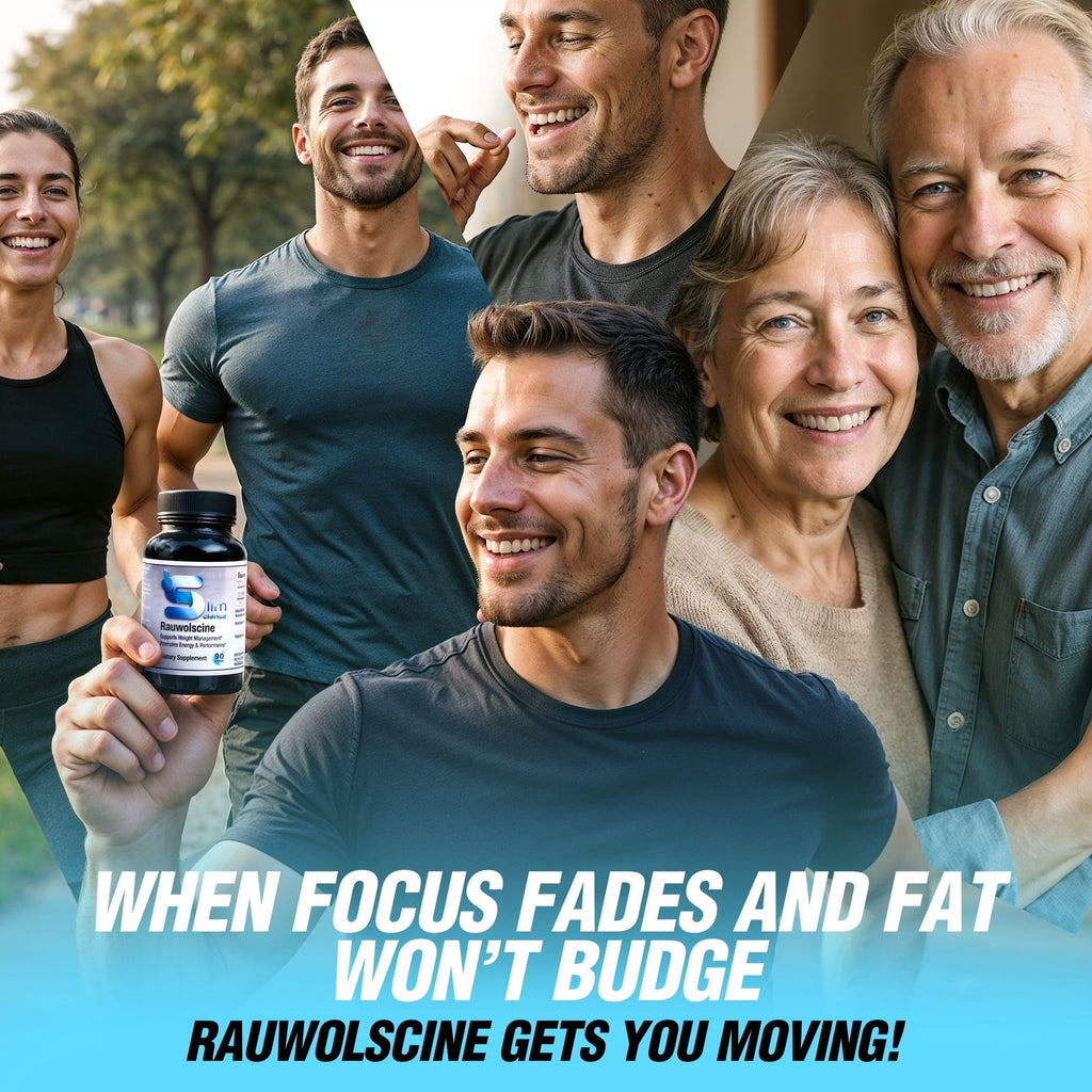 Slim Science Rauwolscine Yohimbine HCL Dietary Supplement - 3mg Per Capsule, 90 Capsules Once a Day | Supports Energy, Focus, Performance and Healthy Metabolism