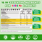 Liposomal Sulforaphane Gummies from Broccoli Sprouts with Superfood, SOD, Beta Glucans, Myrosinase, White Mustard for Kids 4+ & Adults Supports Brain, Cognitive & Focus, Immune, Sugar Free, 120cts