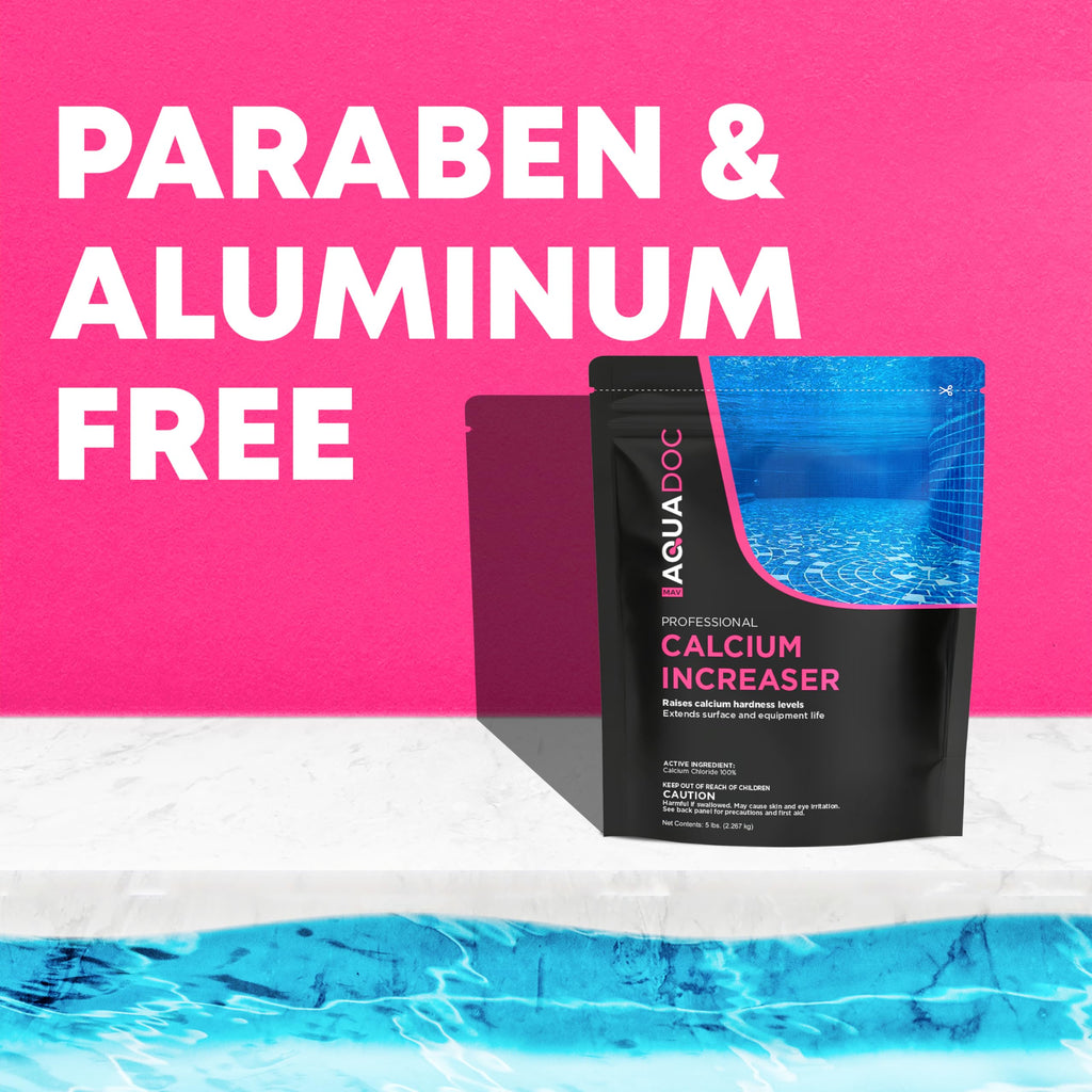 MAV AquaDoc Pool Calcium Hardness Increaser - 5lb - Fast-Dissolving Calcium Chloride for Swimming Pools - Made in the USA