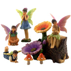 PRETMANNS Fairies for Fairy Garden Accessories Kit Outdoor, 7 Items