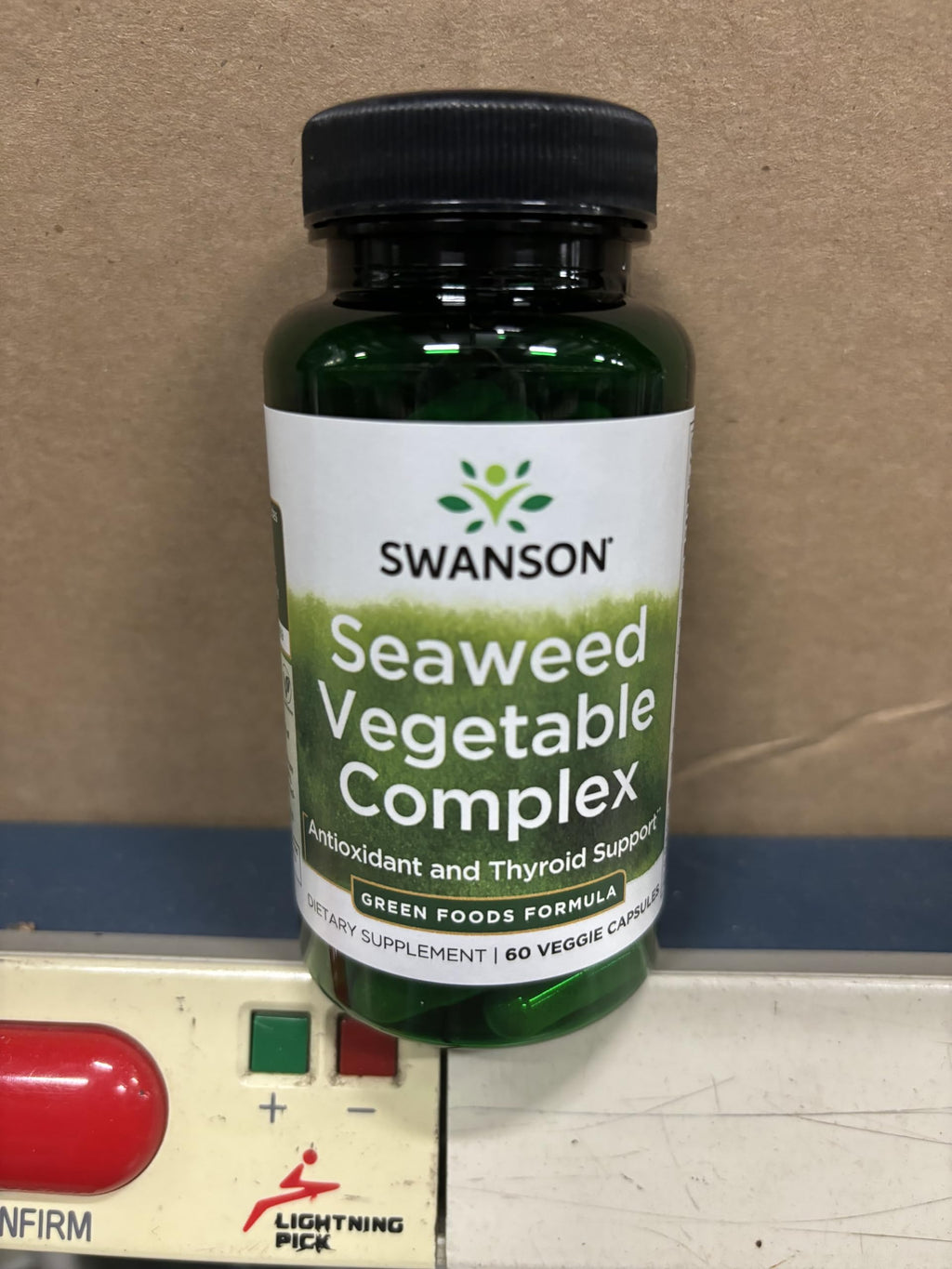 Swanson GRN Seaweed Vegetable CMPLX 60VEG CP