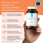 Molecular Fertility Peak Prenatal - Doctor Formulated Prenatal Vitamins for Women - Third Party Tested Fertility Supplement - Choline, Methylated Folate, Vitamin D, Iron, Probiotics - 30 Day Supply