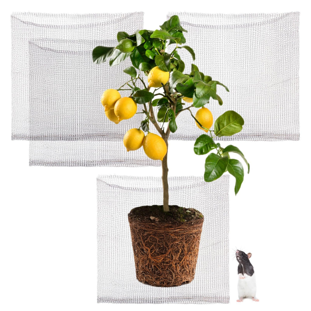 Foyego 4Pack 15 Gallon Root Guard Gopher Baskets for Plants