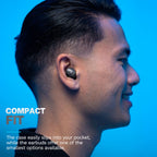 JLab Go Air Pop+ Earbuds, Dual Connect, EQ3 Sound, Black