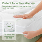Niagara Sleep Solution Full Ultra Soft Mattress Topper — Back Pain Relief