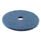 Boardwalk BWK4020BLU Standard Scrubbing Floor Pads, 20" Diameter, Blue (Case of 5)