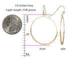 SPUNKYsoul Vintage Retro Women's Earrings, Geometric Hoop Dangle Jewelry