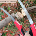 WEIMELTOY 12 Inch Pruning Saw Heavy Duty Folding Saw Camping Saw SK5 Blade