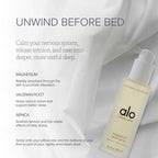 Alo Magnesium Oil Spray | For Sleep, Stress & Anxiety Relief | Fast-Absorbing Magnesium with Valerian Root, Arnica & Essential Oils | Non-Sticky Body & Pillow Mist | 3.2 oz