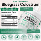 Bovine Colostrum Supplement - 100% Pure Whole Colostrum Powder - Grass-Fed, Unflavored, No Additives, Gut & Immune Support, Natural IgG, 60 Servings - Made in USA