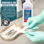 99% Isopropyl Alcohol 99 Percent, Rubbing Alcohol 99 Percent 16 oz. Bottle, General Purpose Cleaner for Glass and PCB, Technical Grade, Alcohol for Nails (1)