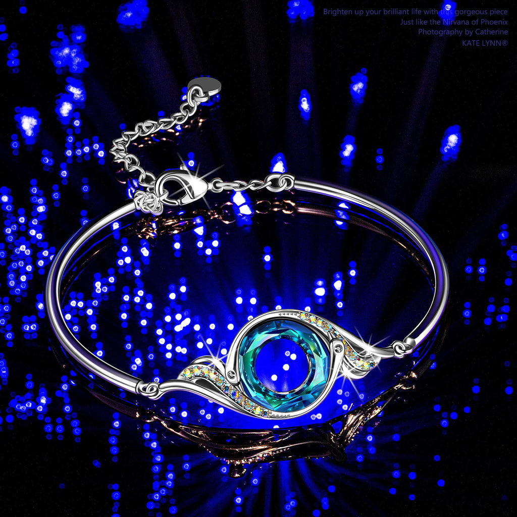 Kate Lynn Phoenix Bangle Bracelets for Women Birthday Gifts for Women