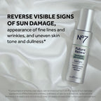 No7 Future Renew Damage Reversal Face Serum - Fast-Absorbing Peptide Serum to Help Visibly Reduce Fine Lines & Wrinkles - Enriched with Hyaluronic Acid & Niacinamide to Combat Dryness (1.69 Fl Oz)