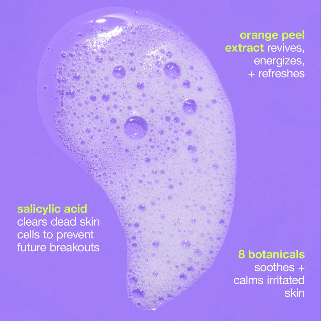 Dermalogica Clear Start Breakout Clearing Foaming Wash - Acne Face Wash with Salicylic Acid & Tea Tree Oil - 10 fl oz