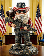 Tabletop-4.8in,Gnomes,Military Gnome,Gnome Gifts,Garden Gnome,Gifts for Men