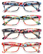 YTDBNS Reading Glasses for Women, Stylish Blue Light Blocking Readers, Ladies Eyeglasses, Fashion Computer Eye Glasses